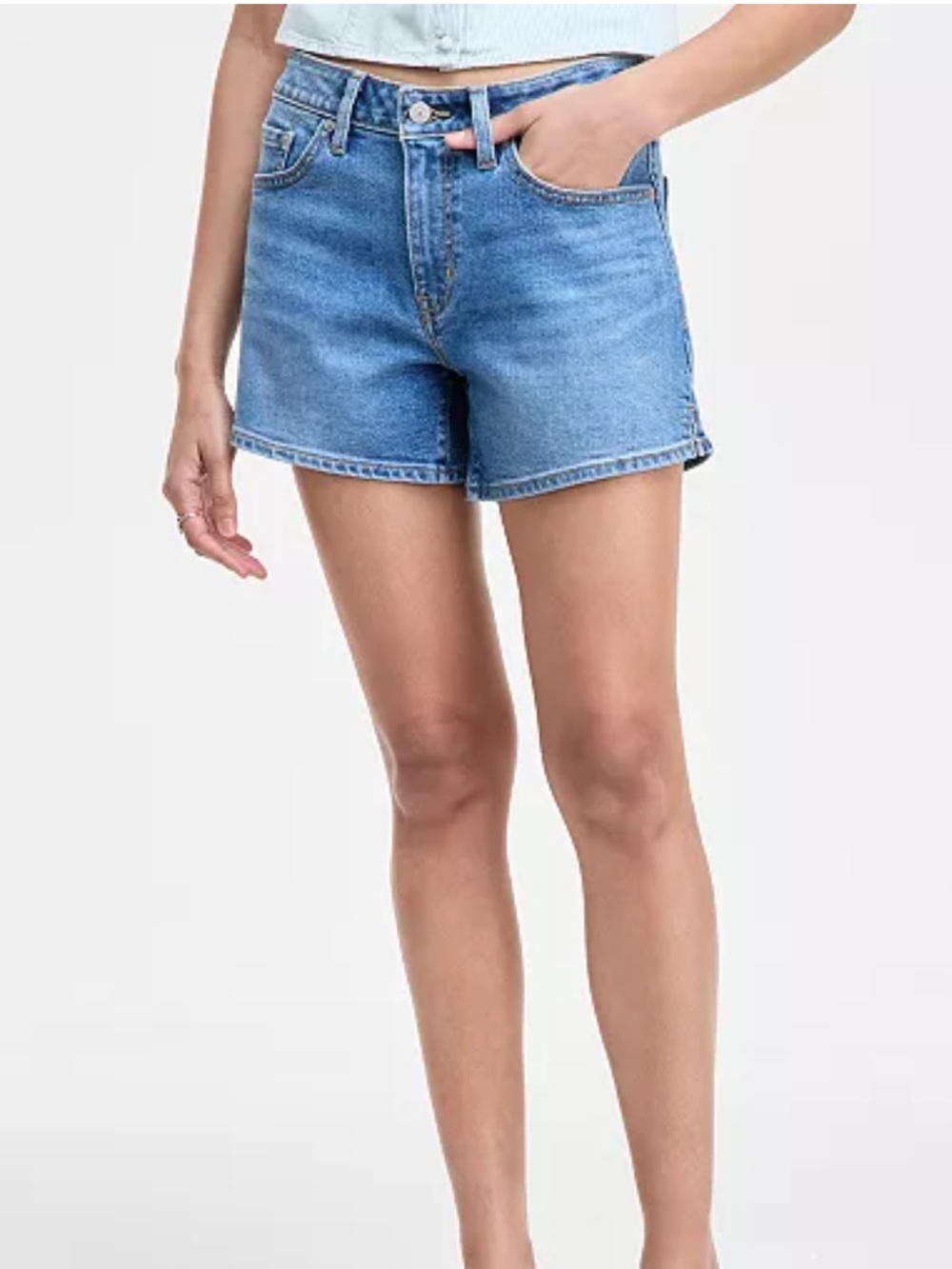 Levi’s A-Line Denim Shorts